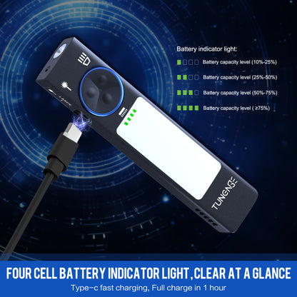 YC Pocket UV flashlight 1000Lumen, 365nm